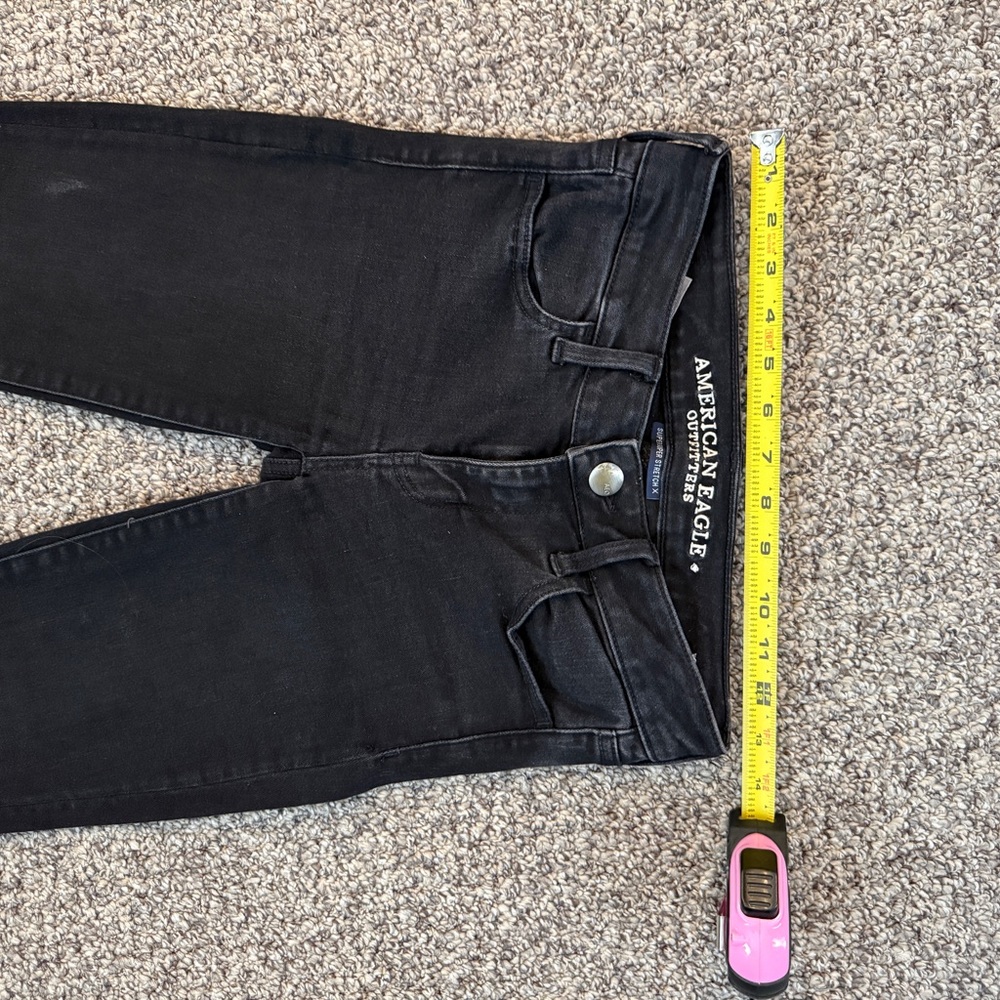 American Eagle Outfitters Black Jeggings - Picture 6 of 9